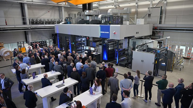 Koenig & Bauer introduceert nieuwe CI Flexo-demonstratiepers op Technology Days 2026