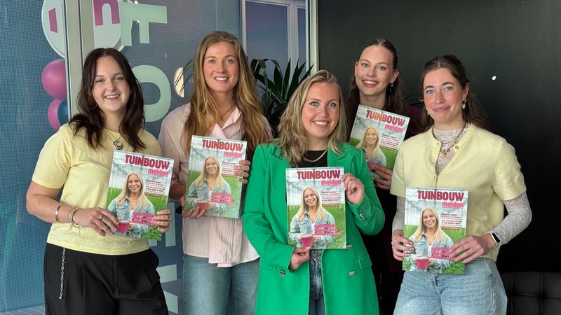 Studenten lanceren eigen magazine “Tuinbouw Meiden”